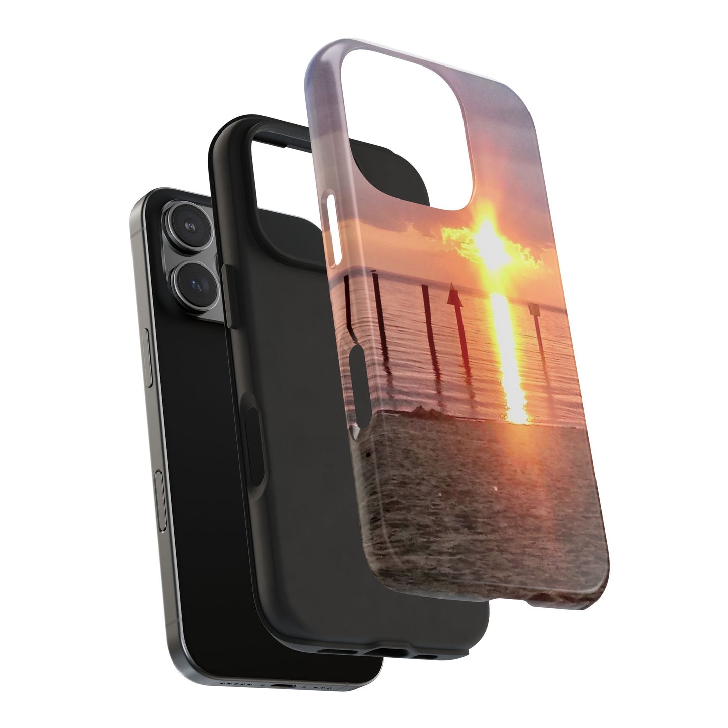 Inspirational Christian Tough Phone Case - Sunset Photography - All iPhone & Samsung Galaxy Phone Types Available