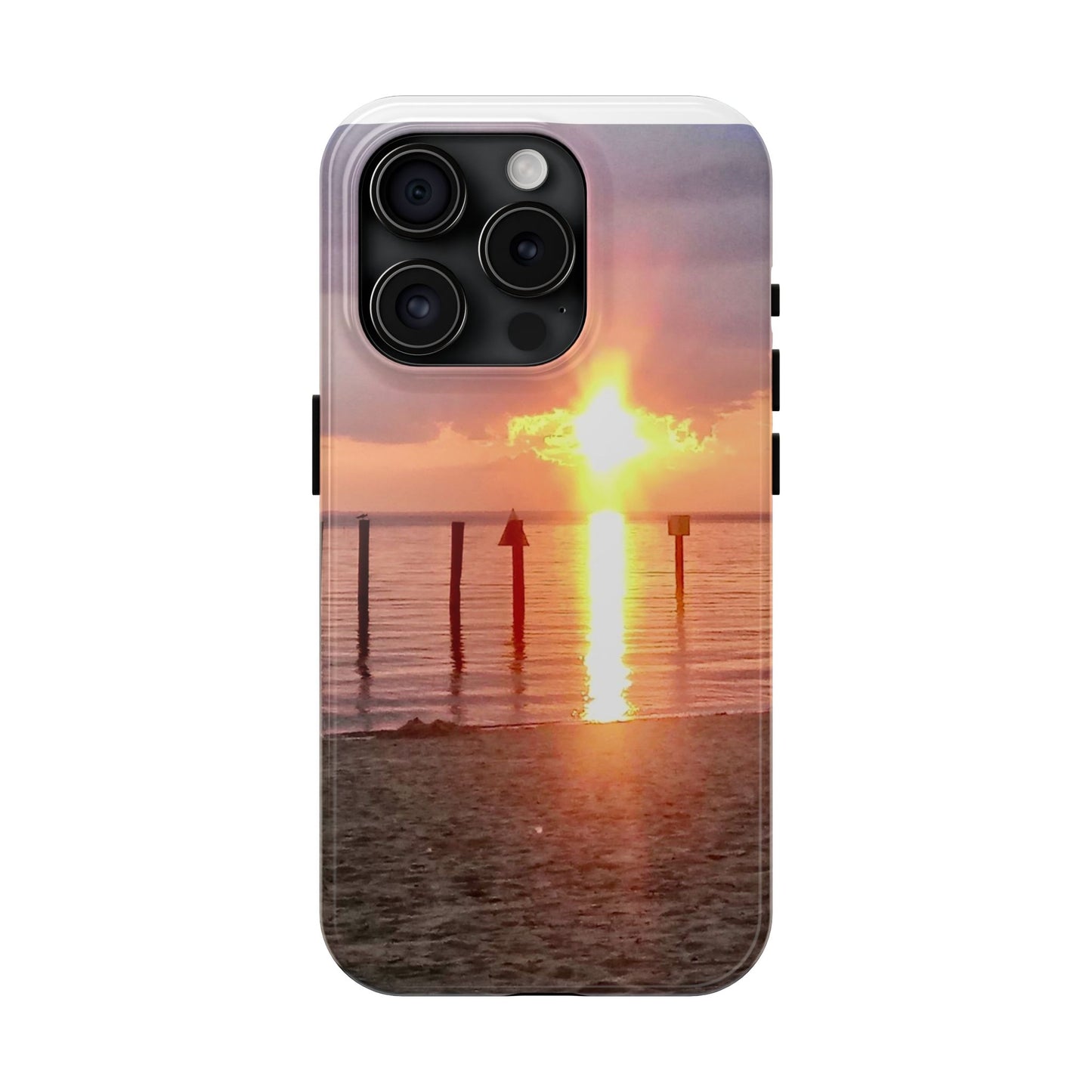 Inspirational Christian Tough Phone Case - Sunset Photography - All iPhone & Samsung Galaxy Phone Types Available