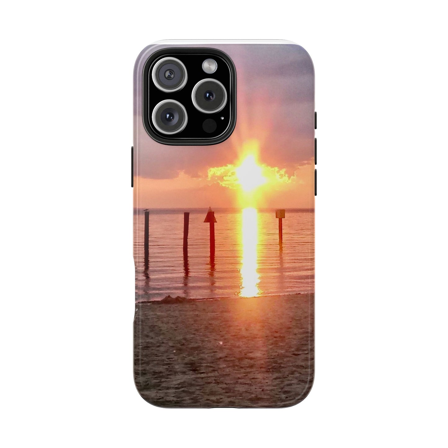 Inspirational Christian Tough Phone Case - Sunset Photography - All iPhone & Samsung Galaxy Phone Types Available
