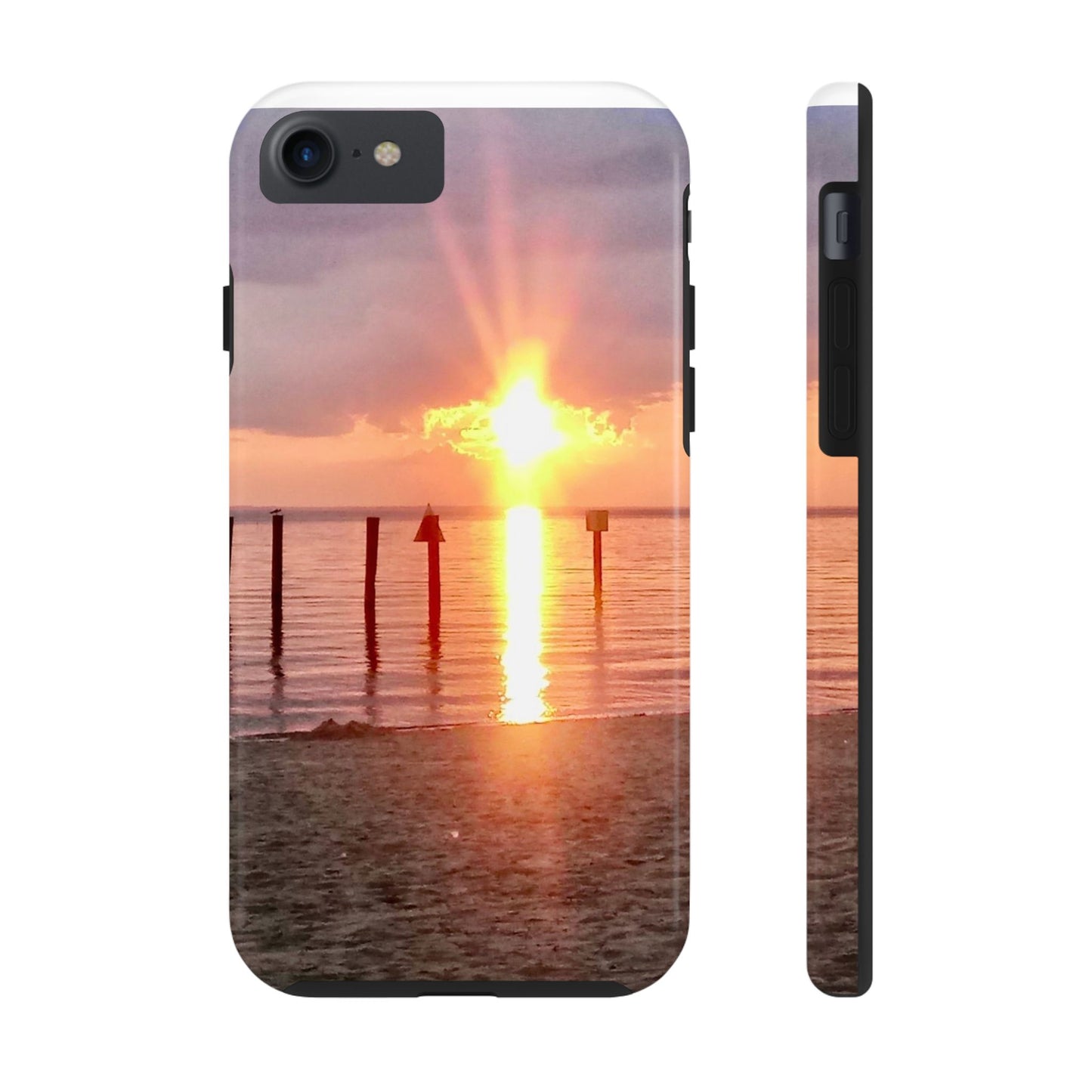 Inspirational Christian Tough Phone Case - Sunset Photography - All iPhone & Samsung Galaxy Phone Types Available