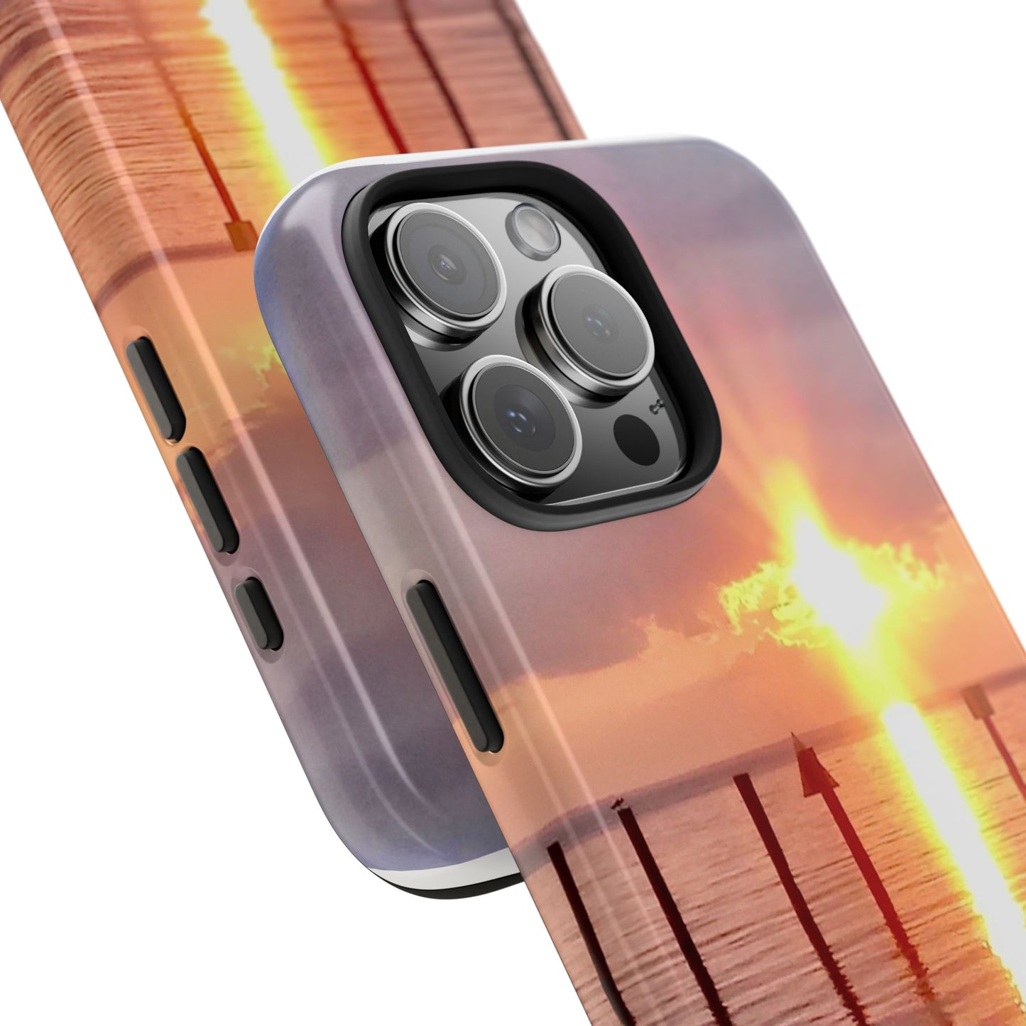 Inspirational Christian Tough Phone Case - Sunset Photography - All iPhone & Samsung Galaxy Phone Types Available