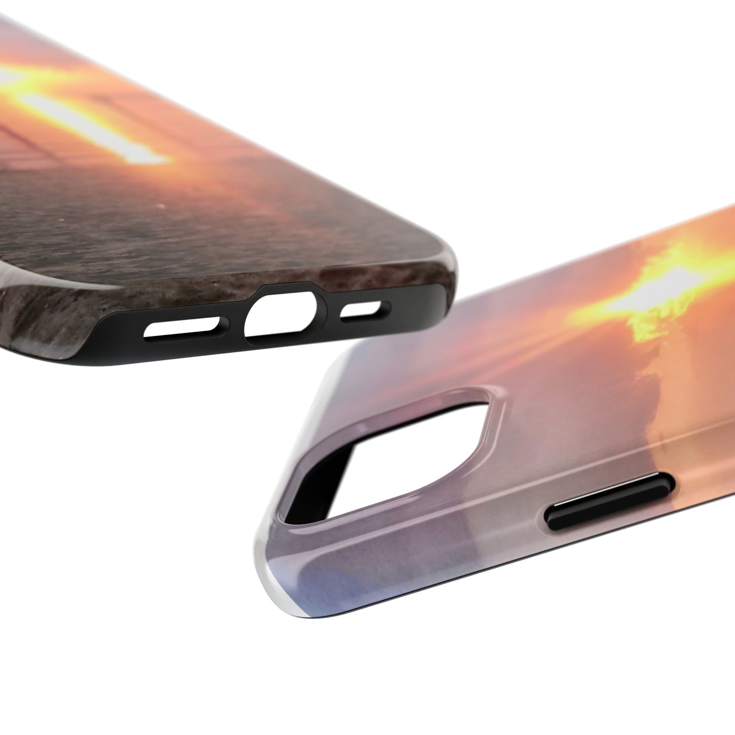Inspirational Christian Tough Phone Case - Sunset Photography - All iPhone & Samsung Galaxy Phone Types Available