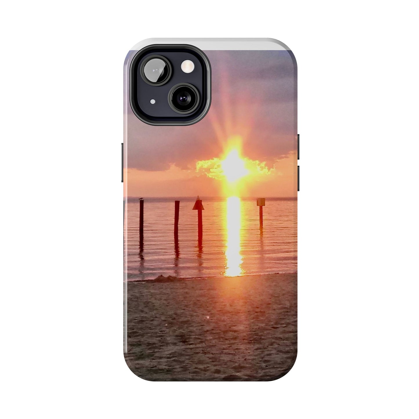 Inspirational Christian Tough Phone Case - Sunset Photography - All iPhone & Samsung Galaxy Phone Types Available