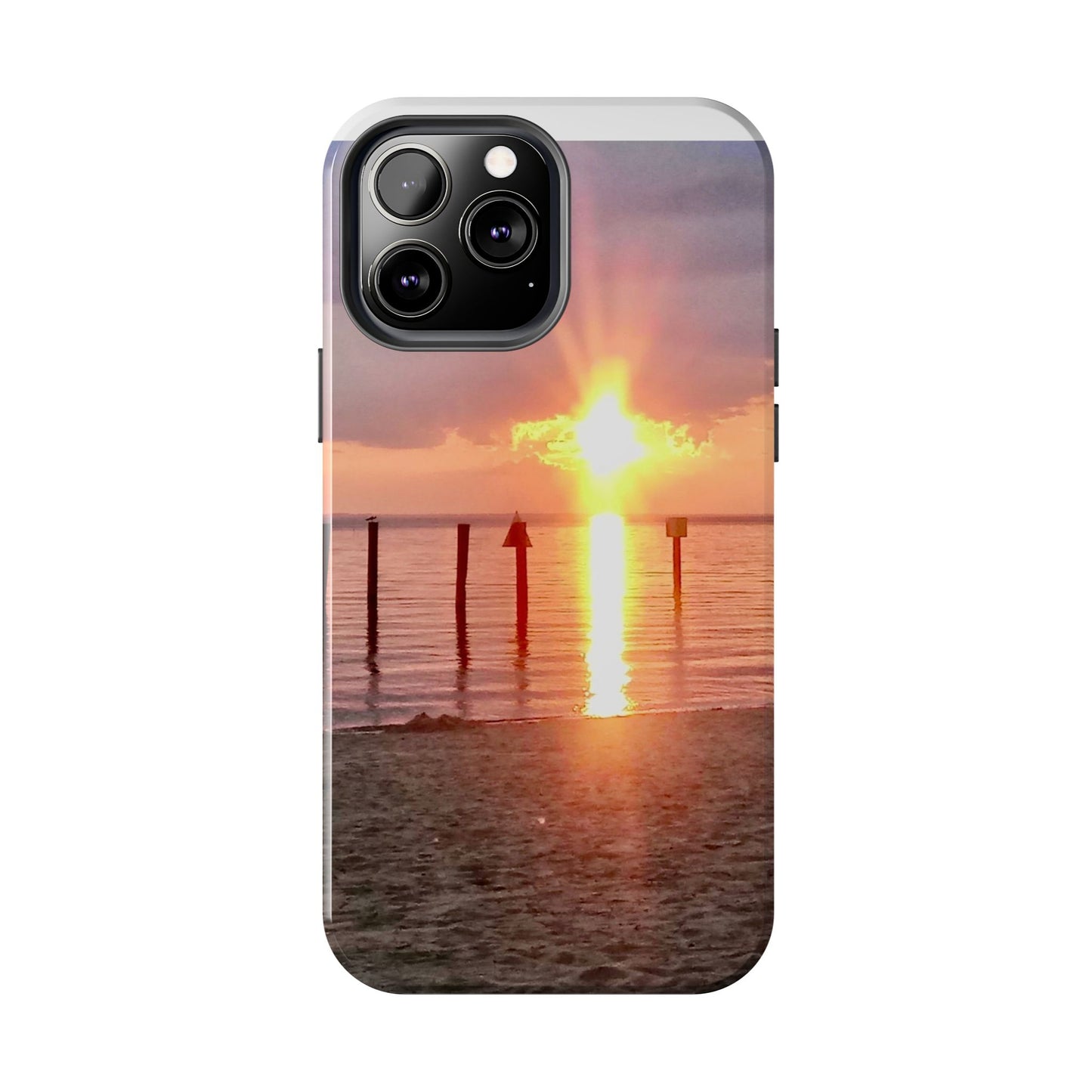 Inspirational Christian Tough Phone Case - Sunset Photography - All iPhone & Samsung Galaxy Phone Types Available