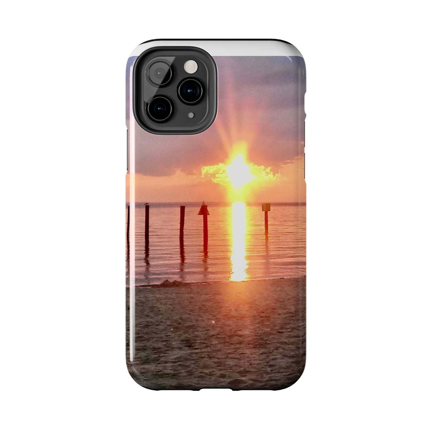 Inspirational Christian Tough Phone Case - Sunset Photography - All iPhone & Samsung Galaxy Phone Types Available
