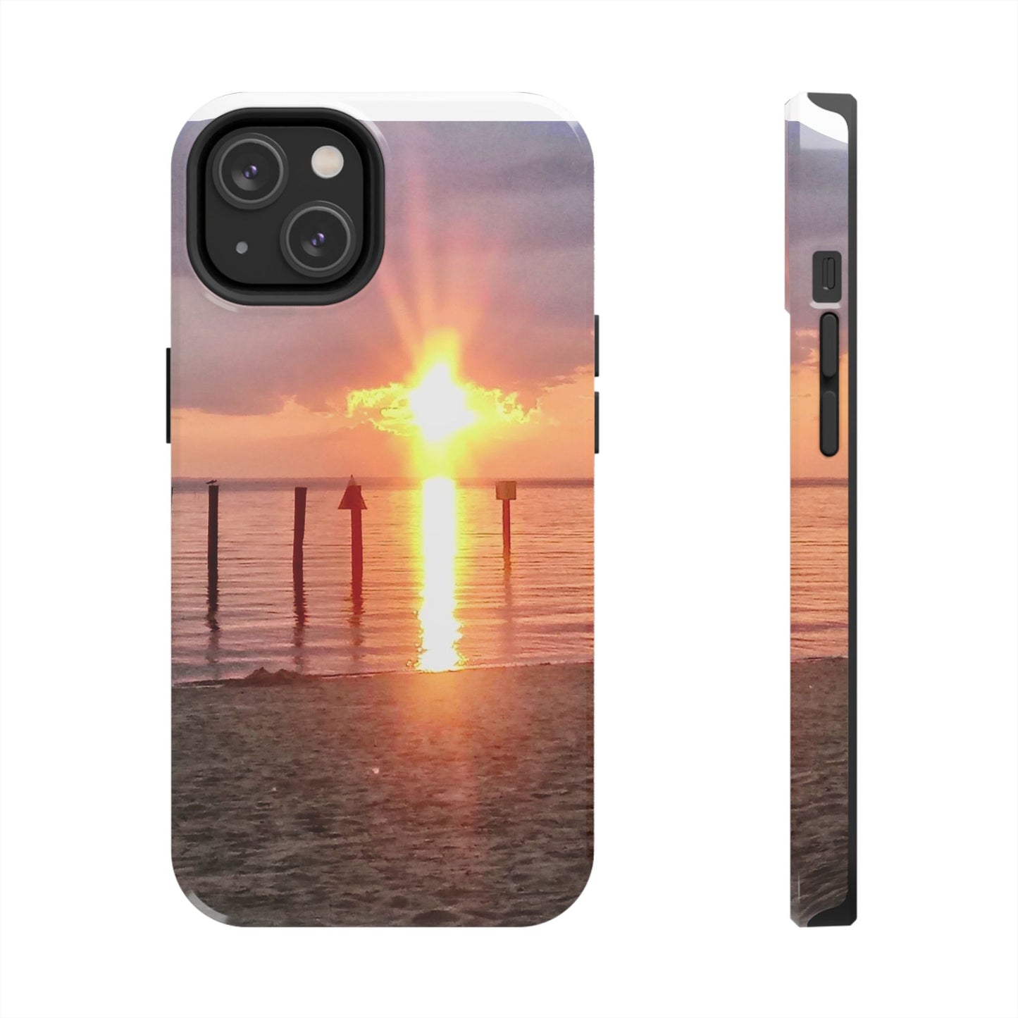 Inspirational Christian Tough Phone Case - Sunset Photography - All iPhone & Samsung Galaxy Phone Types Available