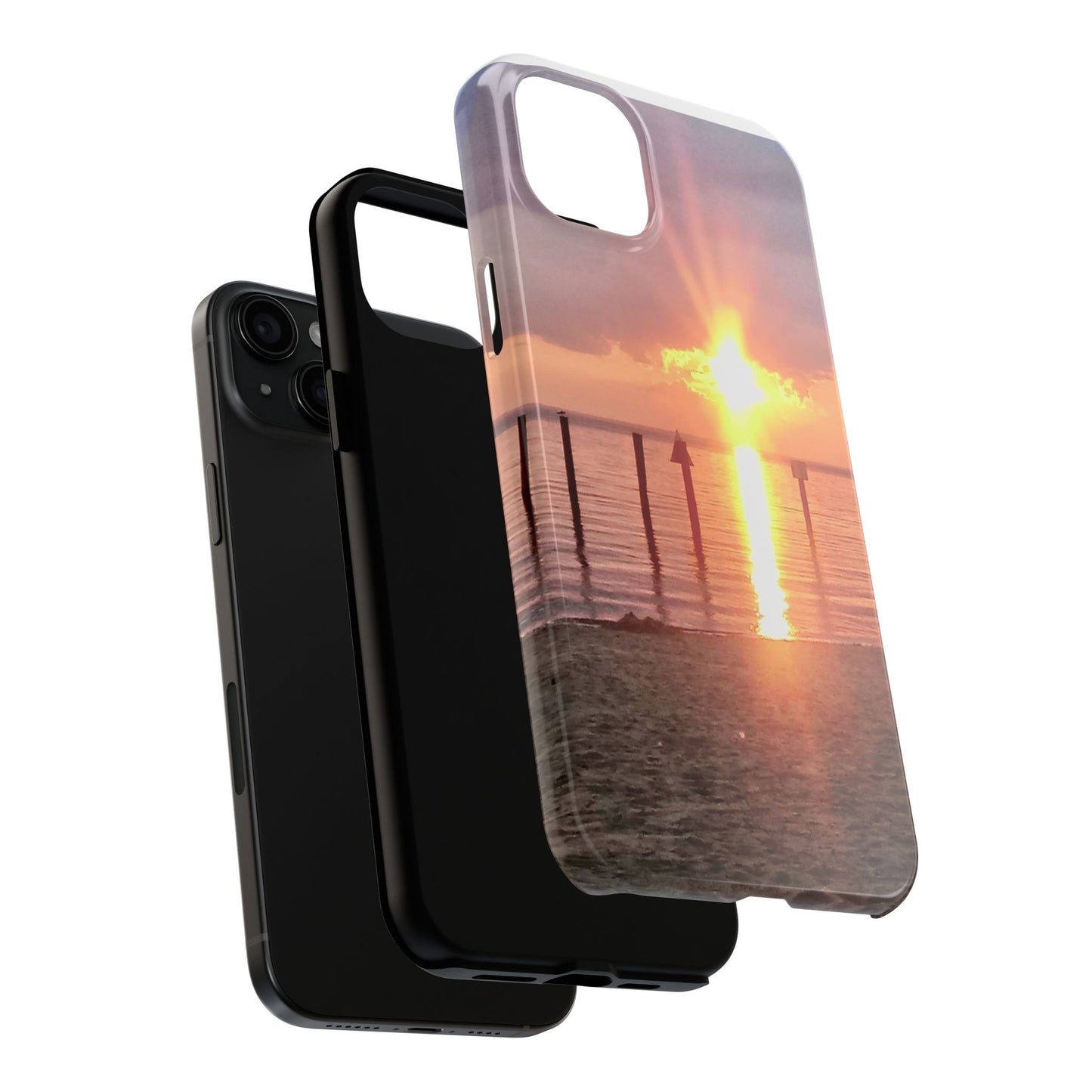 Inspirational Christian Tough Phone Case - Sunset Photography - All iPhone & Samsung Galaxy Phone Types Available