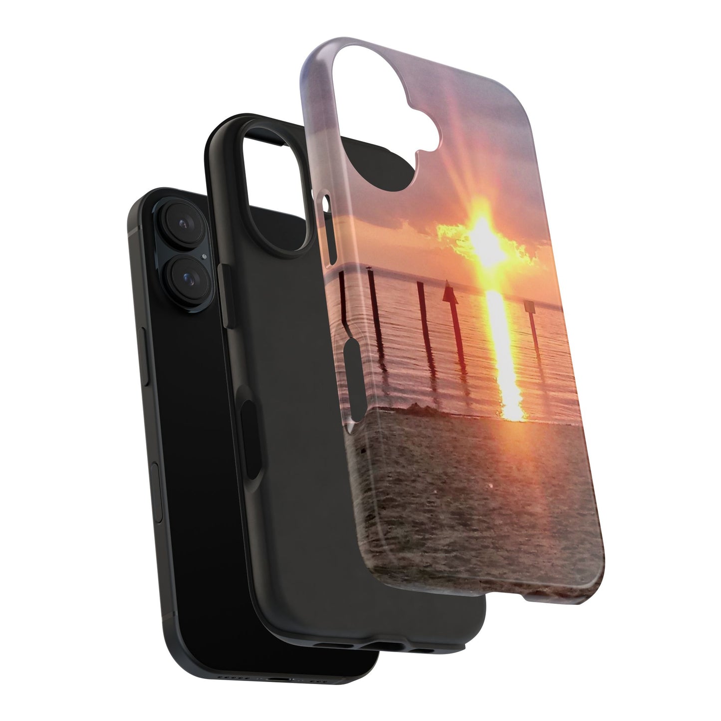 Inspirational Christian Tough Phone Case - Sunset Photography - All iPhone & Samsung Galaxy Phone Types Available
