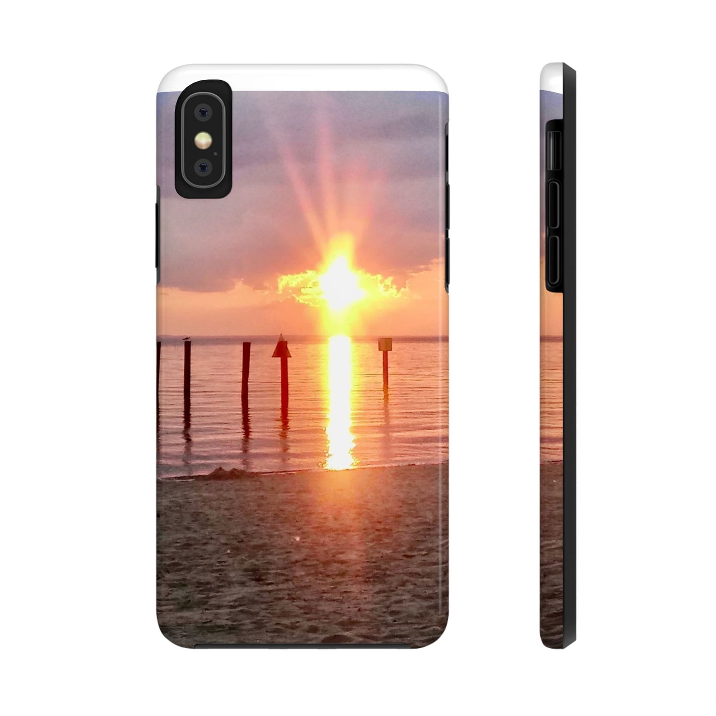 Inspirational Christian Tough Phone Case - Sunset Photography - All iPhone & Samsung Galaxy Phone Types Available