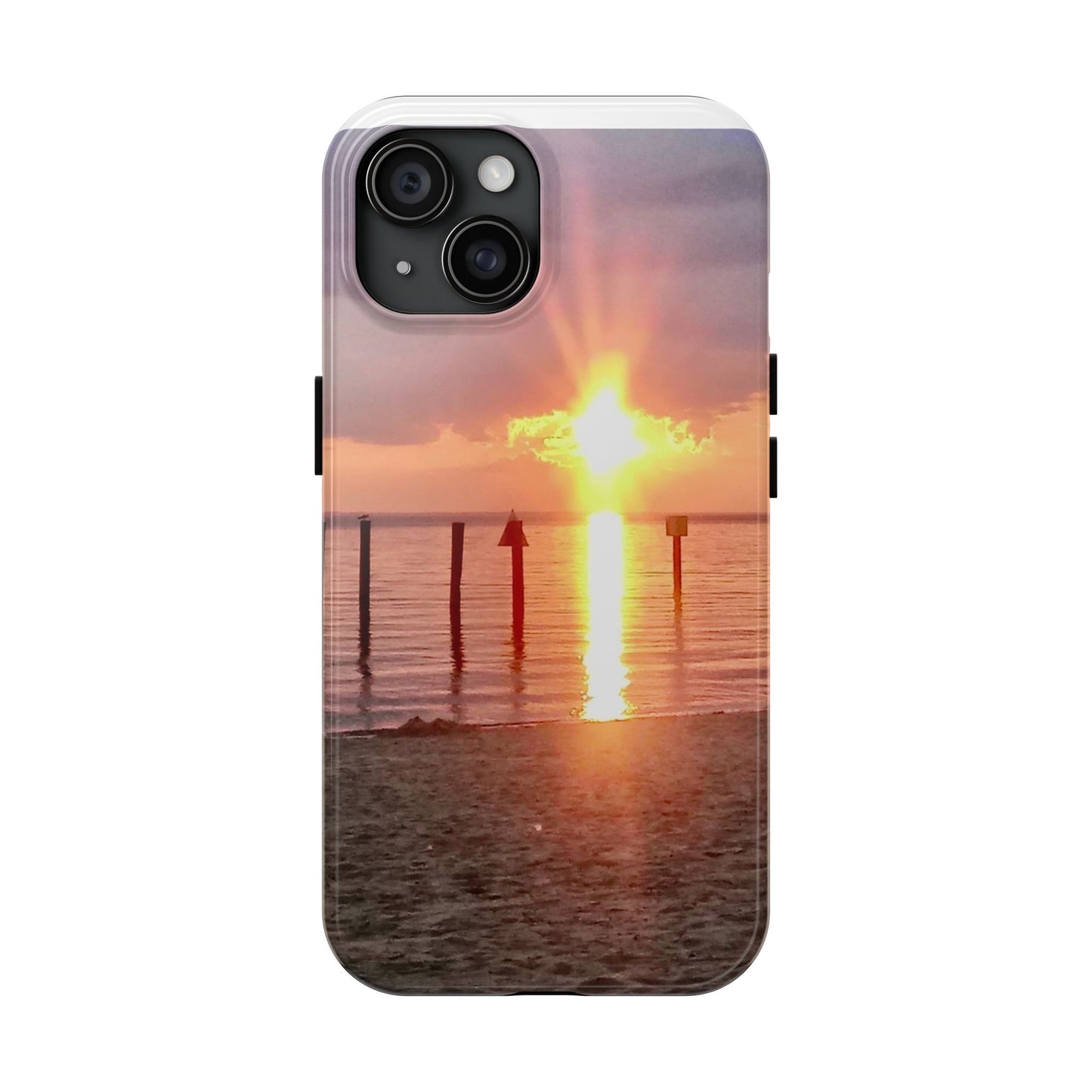Inspirational Christian Tough Phone Case - Sunset Photography - All iPhone & Samsung Galaxy Phone Types Available