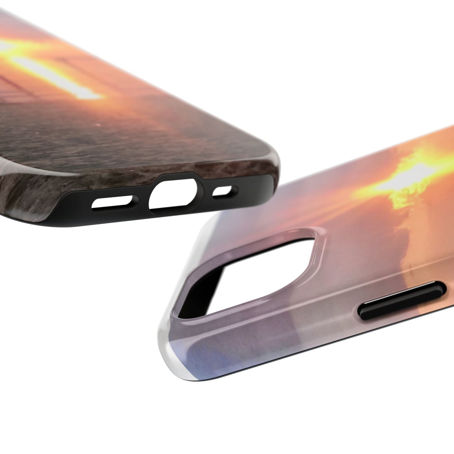 Inspirational Christian Tough Phone Case - Sunset Photography - All iPhone & Samsung Galaxy Phone Types Available