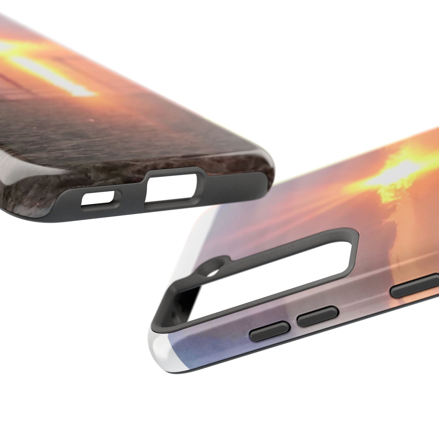 Inspirational Christian Tough Phone Case - Sunset Photography - All iPhone & Samsung Galaxy Phone Types Available
