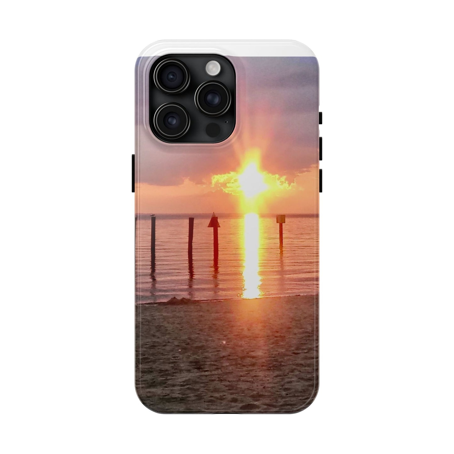 Inspirational Christian Tough Phone Case - Sunset Photography - All iPhone & Samsung Galaxy Phone Types Available