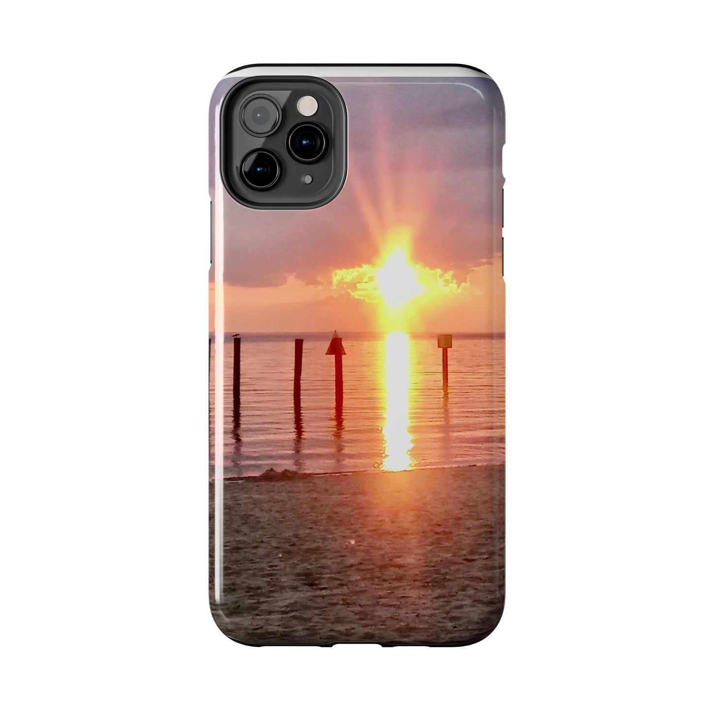 Inspirational Christian Tough Phone Case - Sunset Photography - All iPhone & Samsung Galaxy Phone Types Available