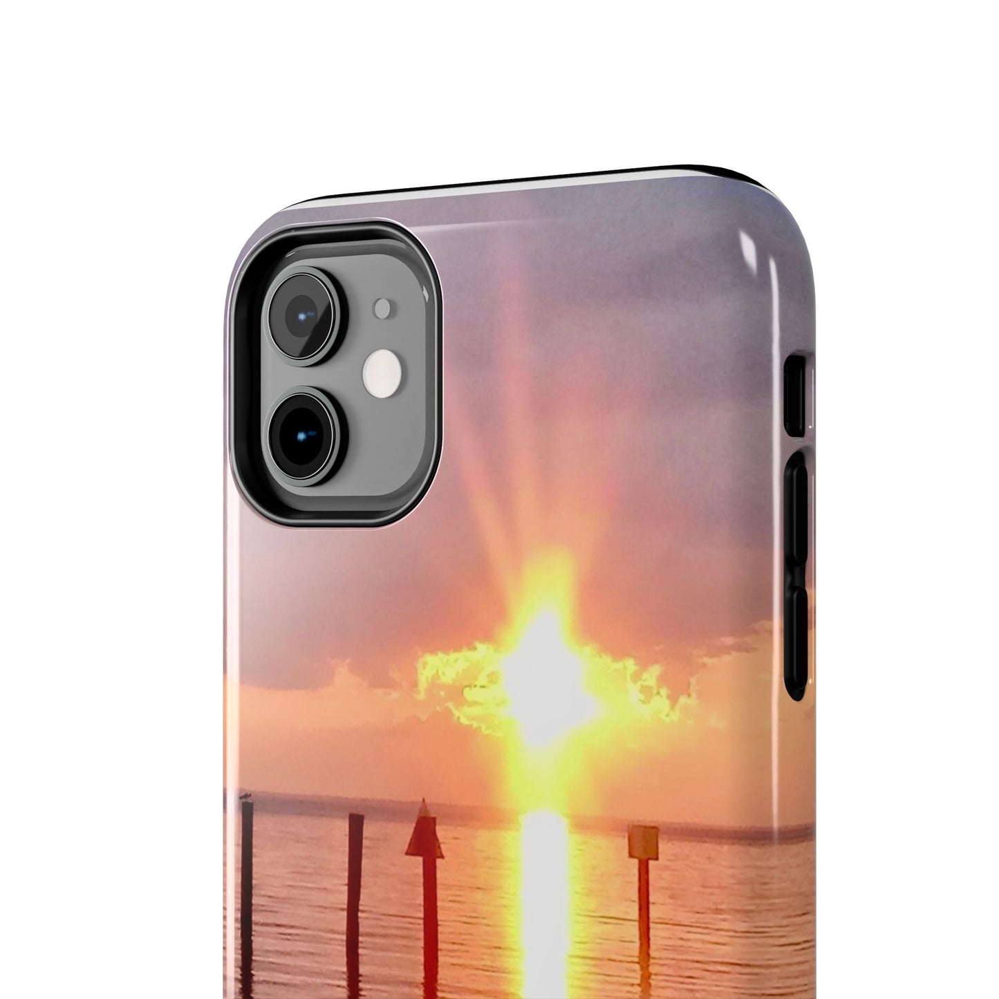 Inspirational Christian Tough Phone Case - Sunset Photography - All iPhone & Samsung Galaxy Phone Types Available