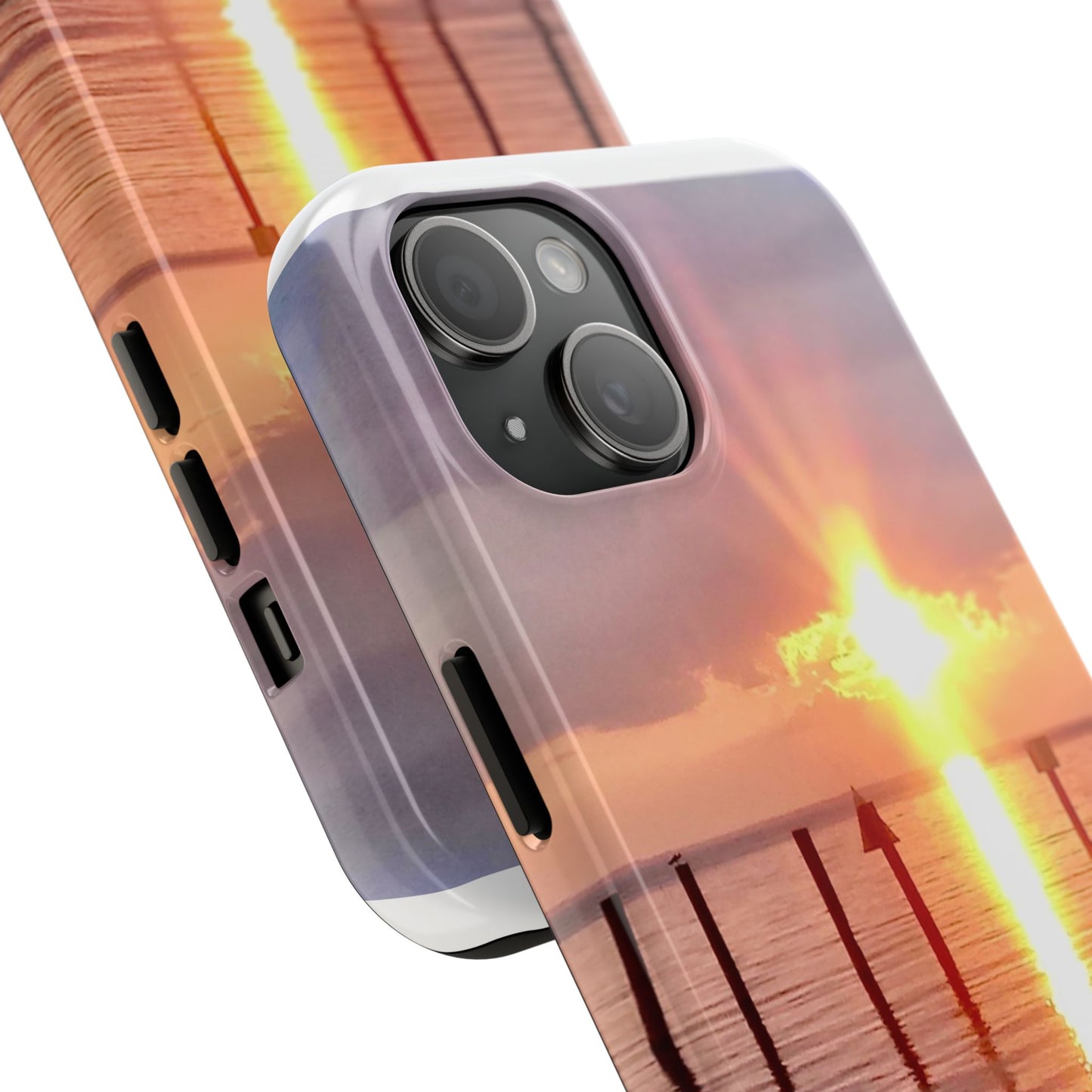 Inspirational Christian Tough Phone Case - Sunset Photography - All iPhone & Samsung Galaxy Phone Types Available