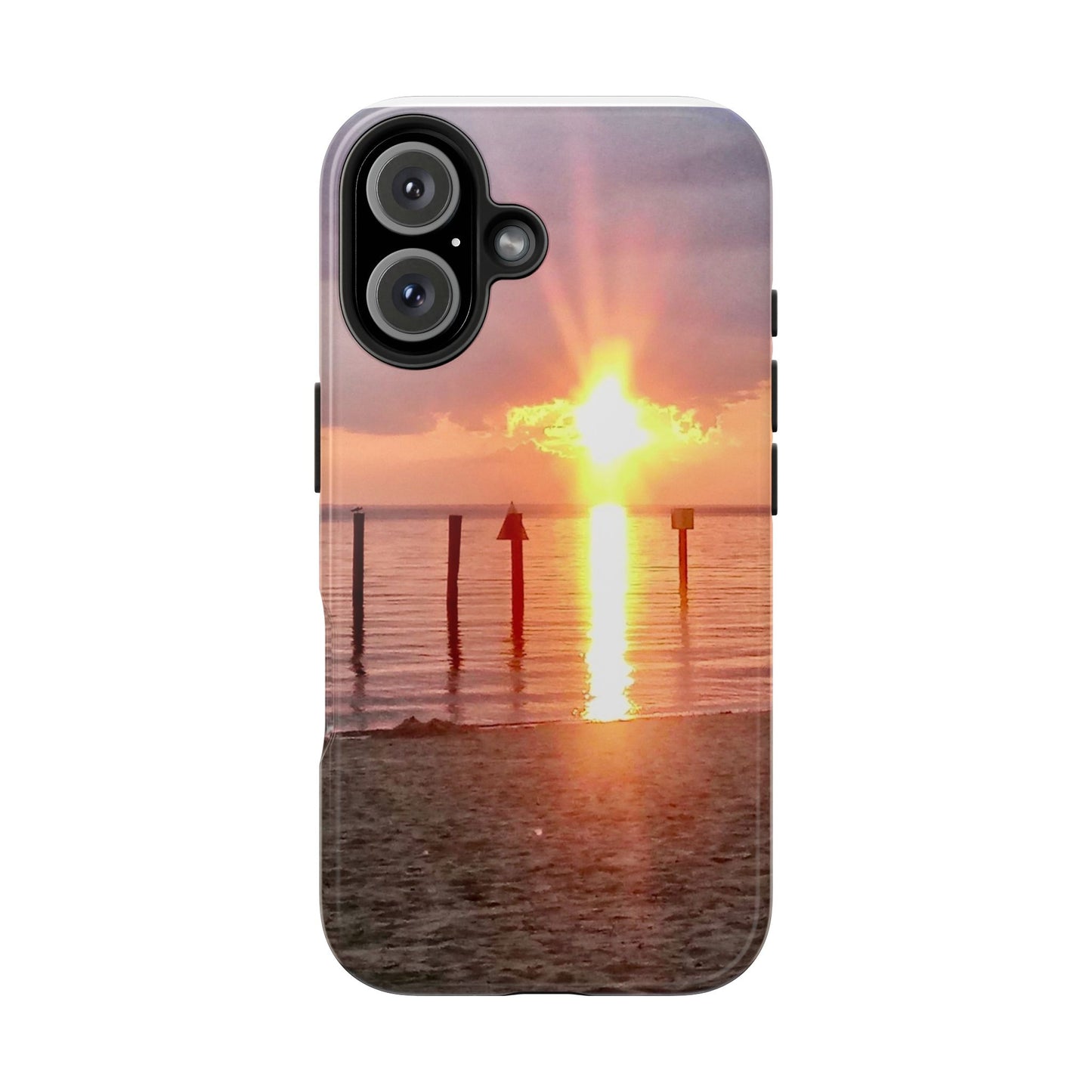 Inspirational Christian Tough Phone Case - Sunset Photography - All iPhone & Samsung Galaxy Phone Types Available